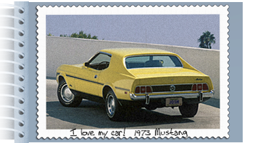 My sexy 1973 Mustang.